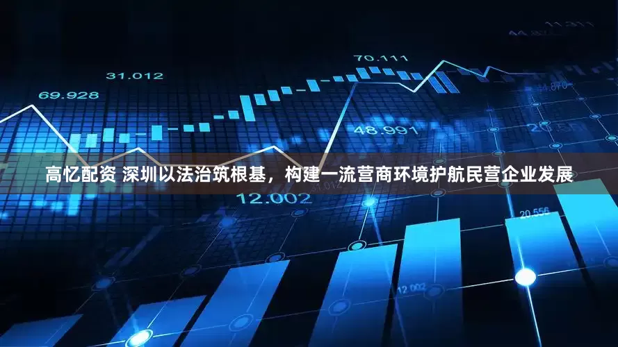 高忆配资 深圳以法治筑根基，构建一流营商环境护航民营企业发展